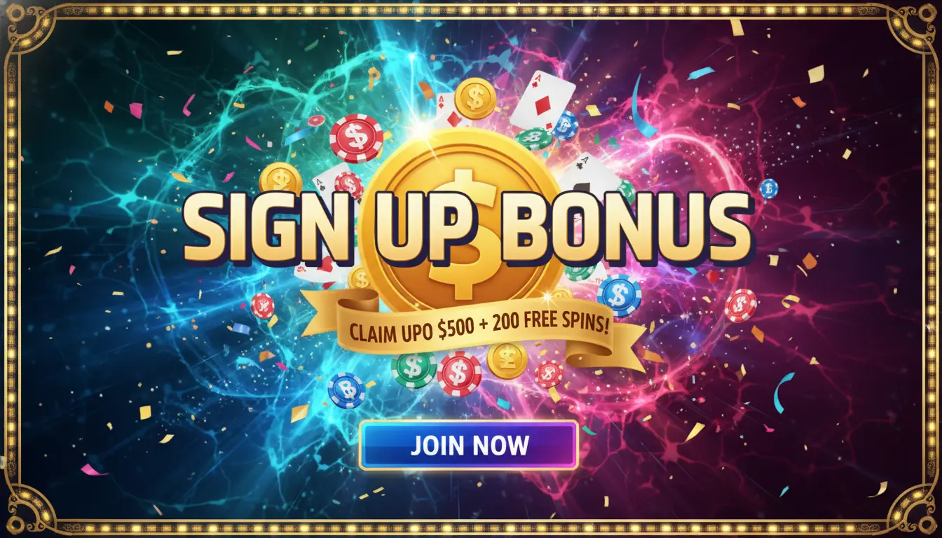 Fun sign up bonus